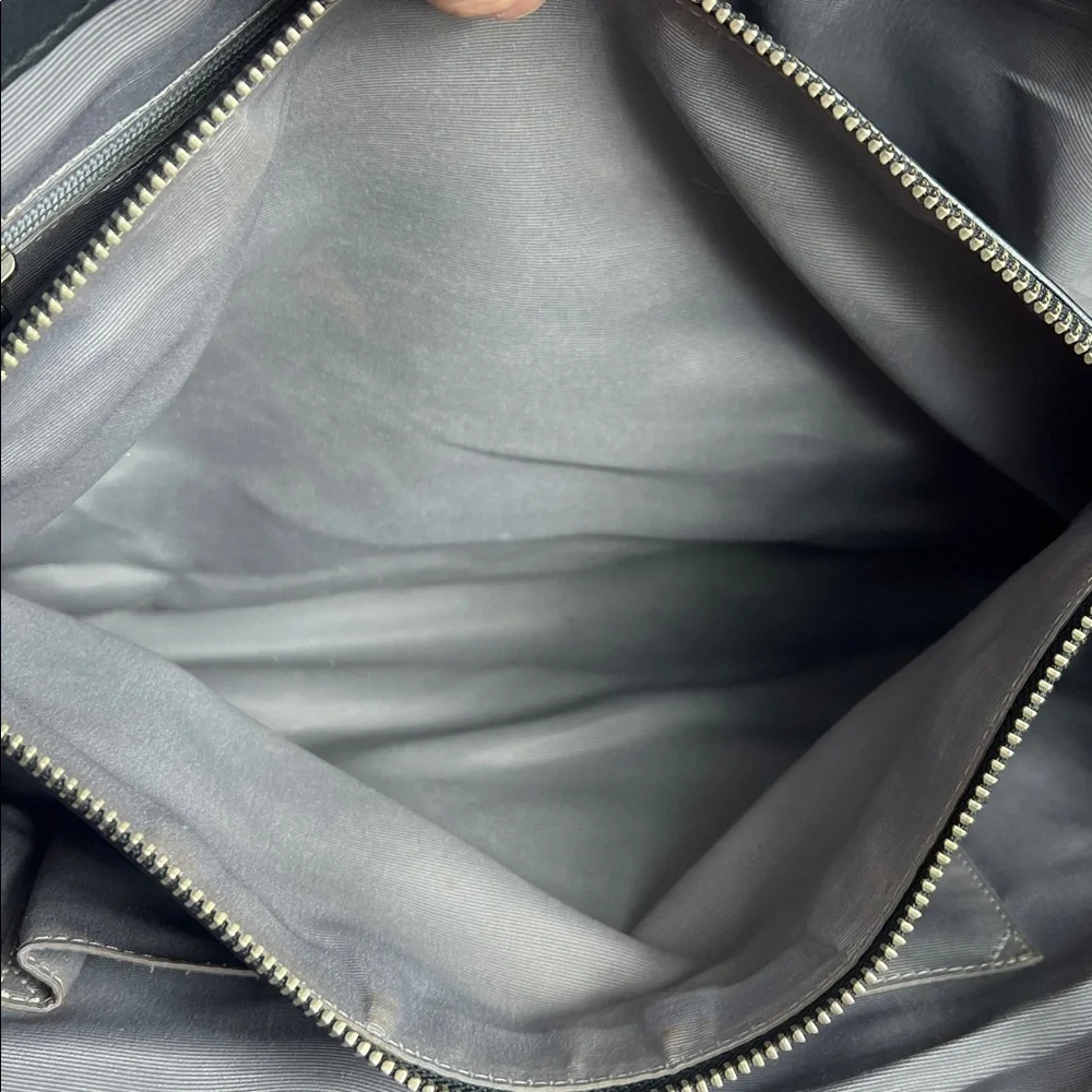 Coach Soho Large Signature Pleated Tote Shoulder Bag F13743 - Black - EUC_10